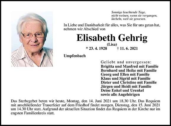 Elisabeth Gehrig
