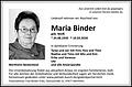 Maria Binder