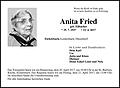 Anita Fried