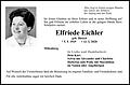 Elfriede Eichler