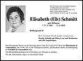 Elisabeth (Els) Schmitt