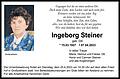 Ingeborg Steiner