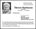 Therese Bachmann