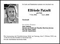 Elfriede Patzelt