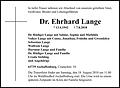 Ehrhard Lange