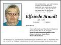 Elfriede Staudt