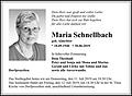Maria Schnellbach