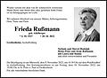 Frieda Russmann