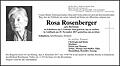 Rosa Rosenberger
