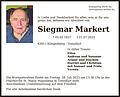 Siegmar Markert