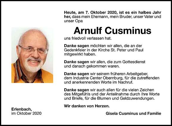 Arnulf Herbert Cusminus