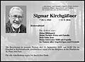 Sigmar Kirchgäßner