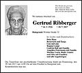 Gertrud Ribberger
