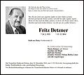 Fritz Detzner