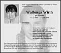 Walburga Wirth