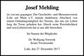 Josef Mehling