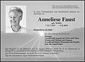 Anneliese Faust