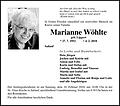 Marianne Wöhlte