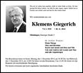 Klemens Wilhelm Giegerich