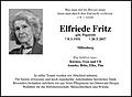 Elfriede Fritz