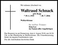 Waltraud Schnack