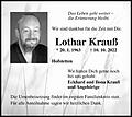 Lothar Krauß
