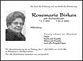 Rosemarie Birken