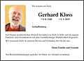 Gerhard Kloss