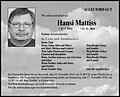 Hansi Mattiss