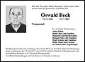 Oswald Beck