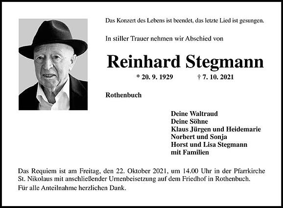 Reinhard Stegmann