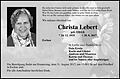 Christa Lebert