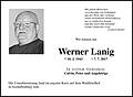 Werner Lanig
