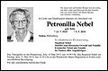 Petronilla Nebel