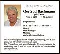 Gertrud Bachmann