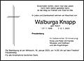 Walburga Knapp