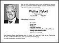 Walter Nebel