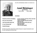 Anni Heininger