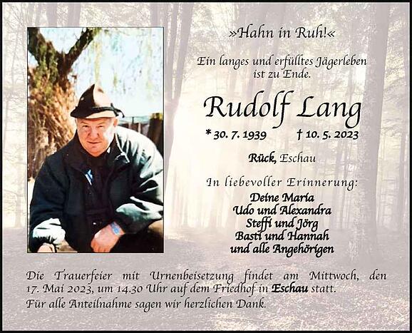 Rudolf Lang