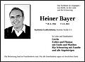 Heiner Bayer