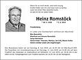 Heinz Romstöck
