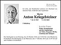 Anton Kriegelsteiner