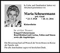 Maria Scheuermann