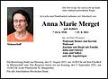 Anna Marie Merget