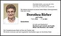 Dorothea Bieber