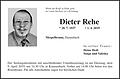 Dieter Rehe