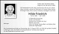 Hilda Friedrich