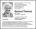 Gertrud Thomas