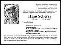 Hans Scherer