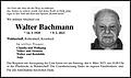 Walter Bachmann